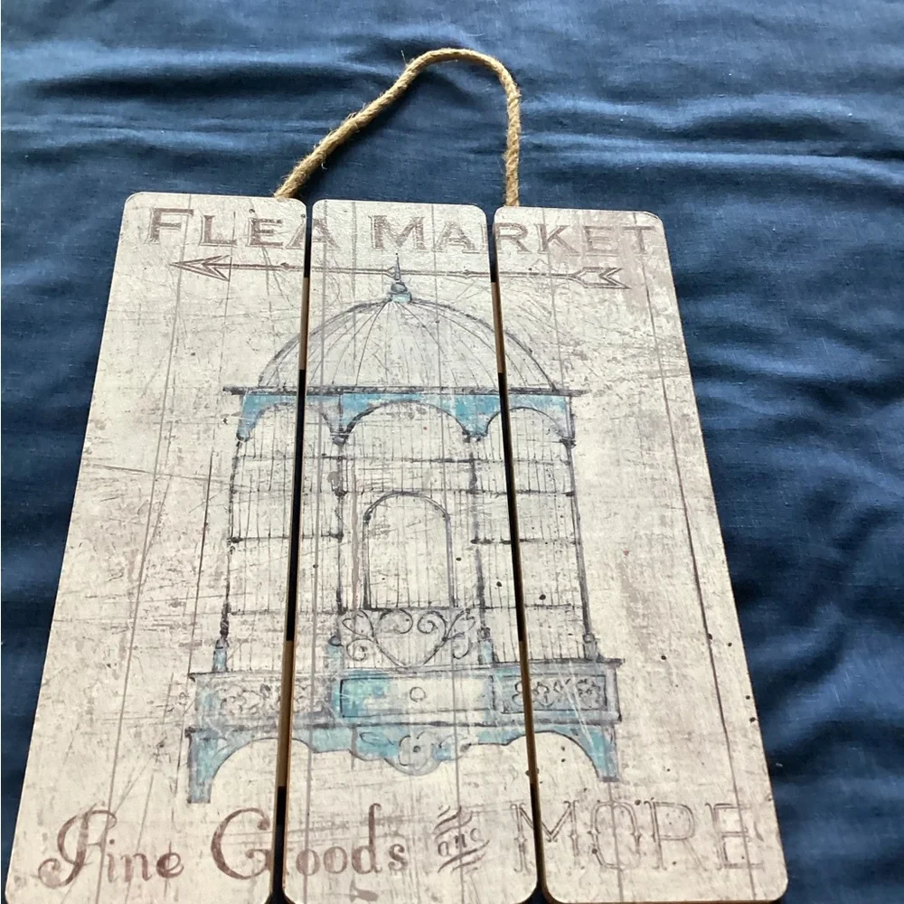 Shabby chic Flea Market bird cage 11 wall‎ art - Picture 7 of 7